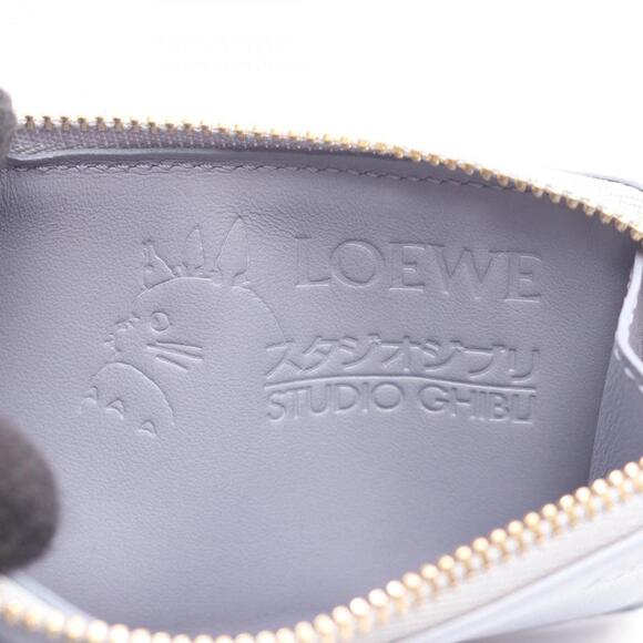 LOEWE Blue Leather Wallet - Picture 4 of 6